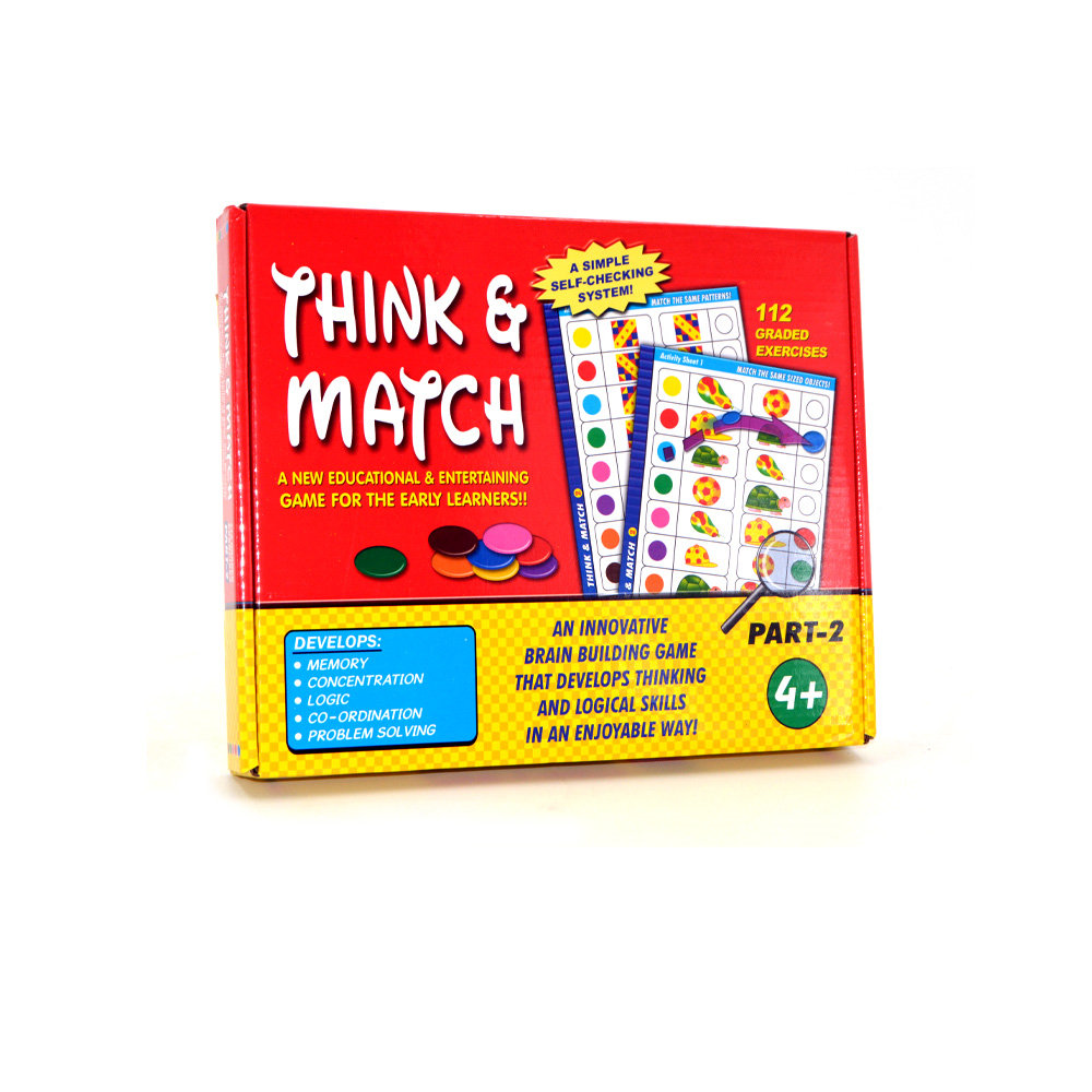 Think & Match Part 2 – Creative's Self-Checking Educational Game