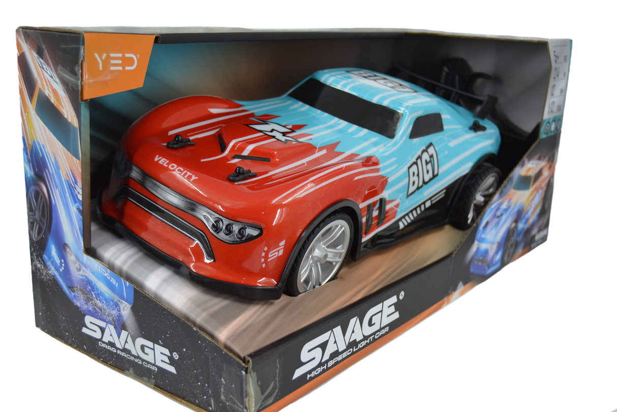 Savage High Speed Light Car with LED Lights