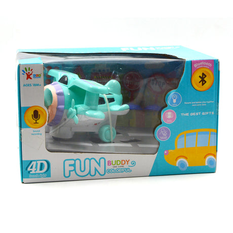 Links to BABY AIR PLANE WITH BLUETOOTH R/C by 