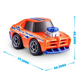 5 Surprise Make A Racer - Build-Your-Own Custom Mini Race Car with 5 Mystery Parts, Stickers, and Track Pieces - Assorted