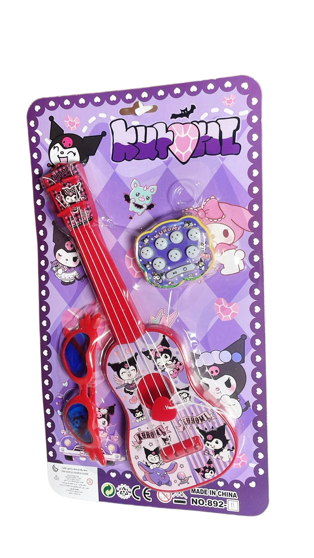 Kurumi Guitar Small Set Assorted Designs 4