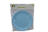 Party Plate 7 Inch Blue (6 pcs)