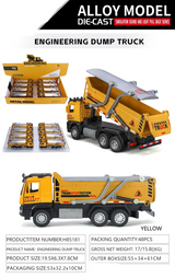 Dump Truck Model Diecast Toy