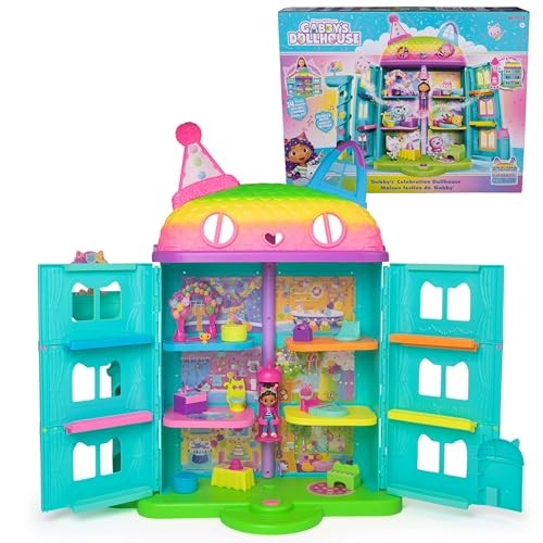 Links to Gabby's Dollhouse Gabby's Celebration Dollhouse by 