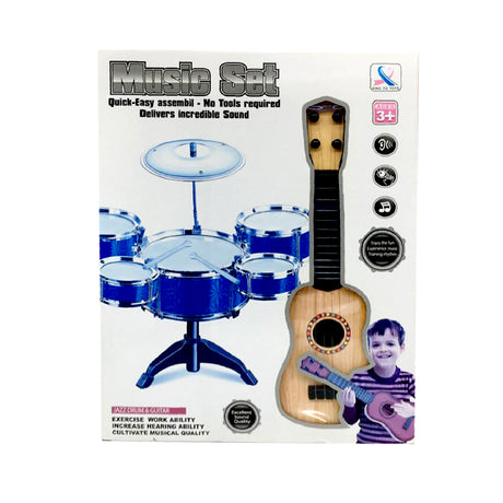 Links to JAZZ DRUM & GUITAR SET by 