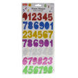 Foam Shape Glitter Sticker 42 Pcs