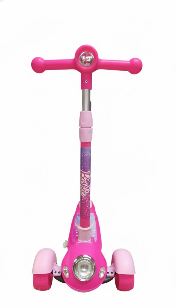 Barbie Kids 3-Wheel Kick Scooter