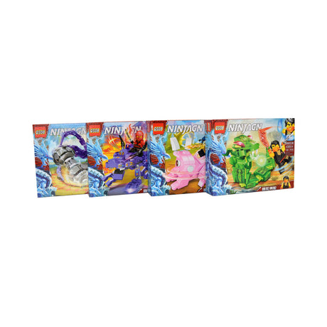 Links to BLOCK SET NINJA 4 ASST by 