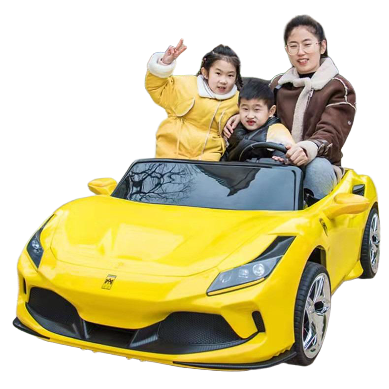 Ferrari Ride On Car 2 Seater Double Doors Electric Battery Car