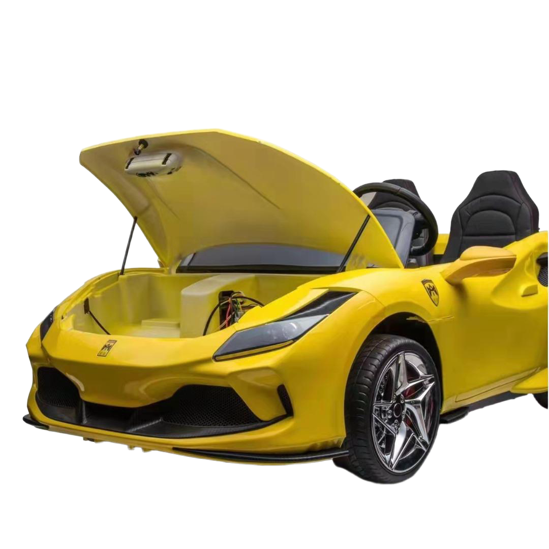 Ferrari Ride On Car 2 Seater Double Doors Electric Battery Car
