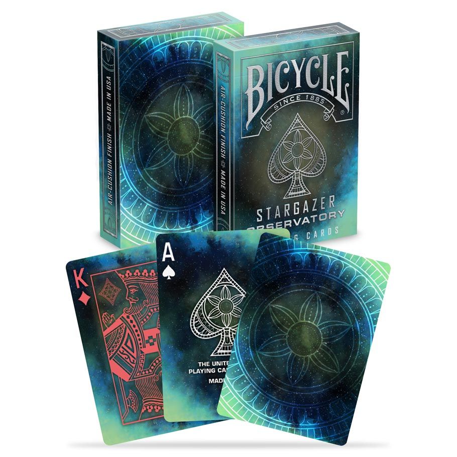 BICYCLE PLAYING CARDS STARGAZER OBSERVATORY