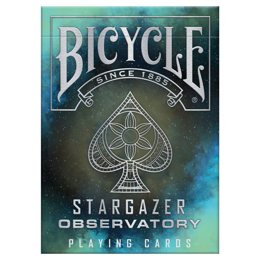 BICYCLE PLAYING CARDS STARGAZER OBSERVATORY