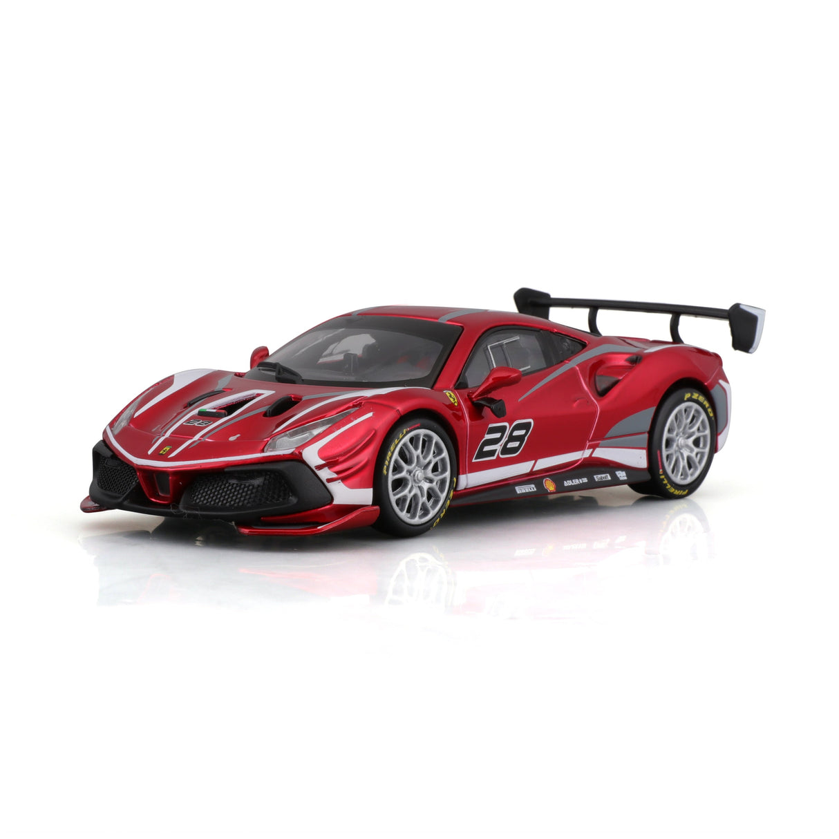 Bburago Ferrari 488 Challenge Evo Red 1:24 Scale