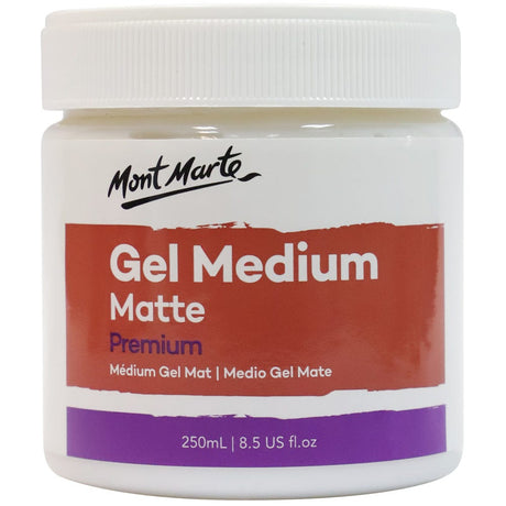 Mont Marte Gel Medium Matte Premium