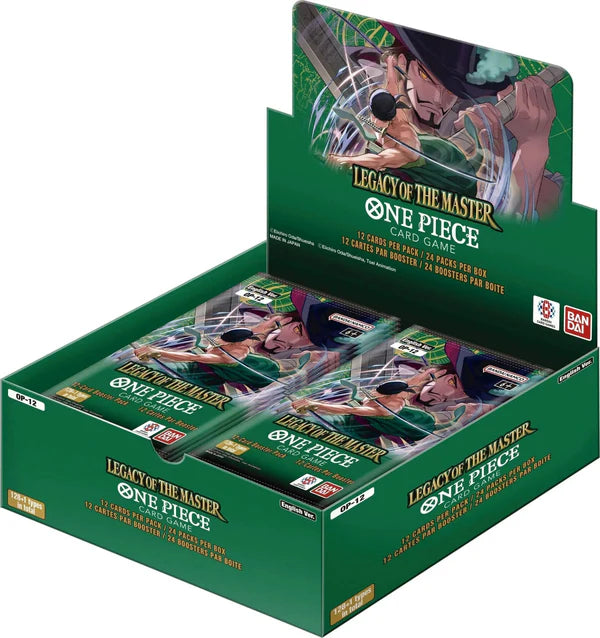 One Piece Card Game Legacy Of The Master Booster Box (OP-12) English