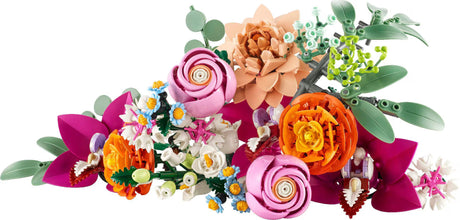 LEGO Botanicals Pretty Pink Flower Bouquet 10342 Building Kit 749 Pieces