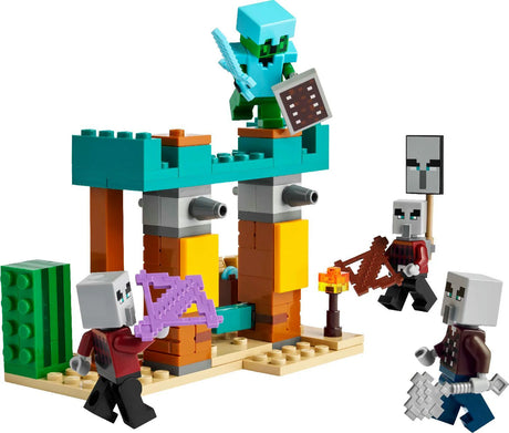 LEGO Minecraft The Illager Desert Patrol 21267 Building Kit 105 Pieces