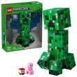 LEGO Minecraft The Creeper 21276 buildable action figure with posable head and legs
