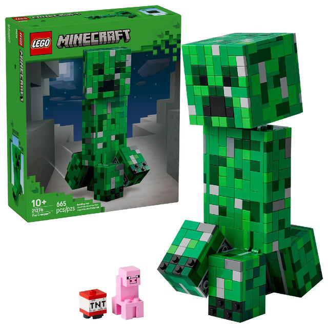 LEGO Minecraft The Creeper 21276 buildable action figure with posable head and legs