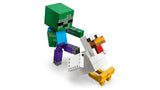 LEGO Minecraft Chicken Jockey 21582 Building Kit 344 Pieces