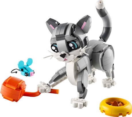 LEGO Creator 3in1 Playful Cat 31163 Building Kit 407 Pieces