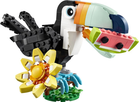 LEGO Creator 3in1 Wild Animals Tropical Toucan 31173 Building Kit 225 Pieces