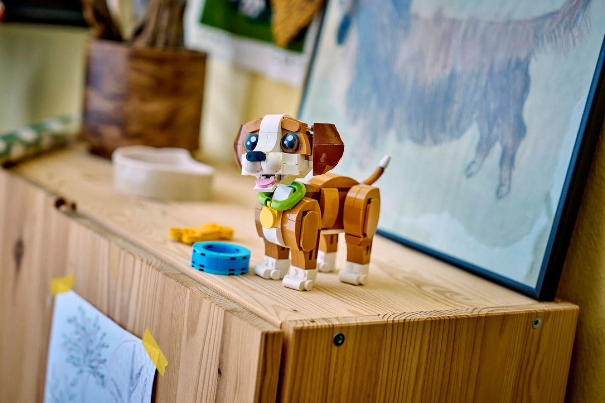 LEGO® Cute Animals: Playful Puppy Dog Building Set