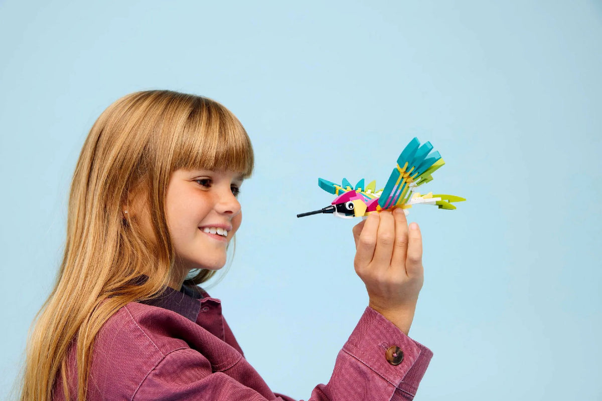 LEGO® Wild Animals: Colorful Hummingbird Building Set