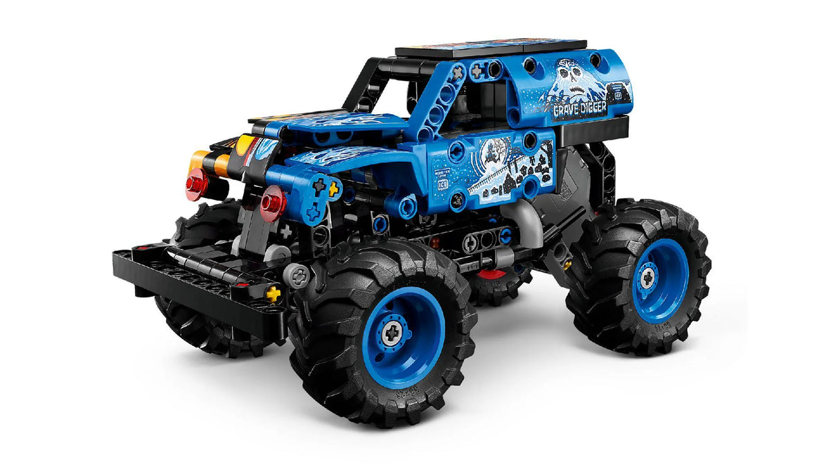 LEGO Technic Monster Jam Grave Digger Fire and Ice 42219 Building Kit 263 Pieces