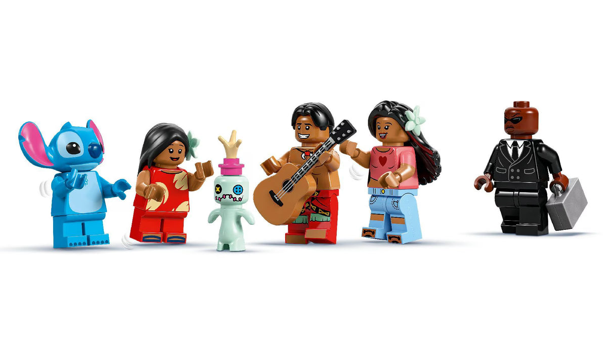LEGO® Lilo & Stitch Beach House Building Set