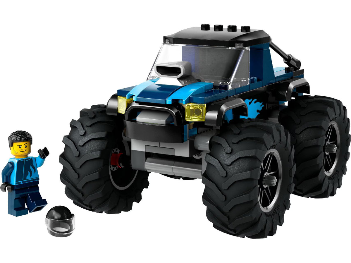 LEGO City Blue Monster Truck 60402 Building Kit 148 Pieces