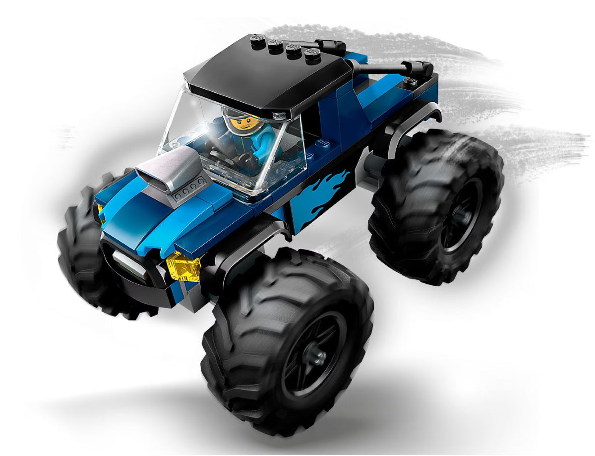 LEGO City Blue Monster Truck 60402 Building Kit 148 Pieces