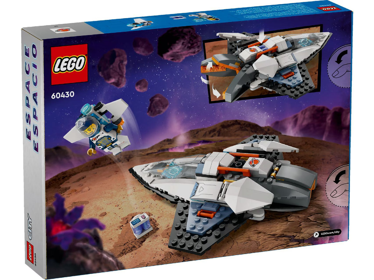 LEGO City Interstellar Spaceship 60430 Building Kit 240 Pieces