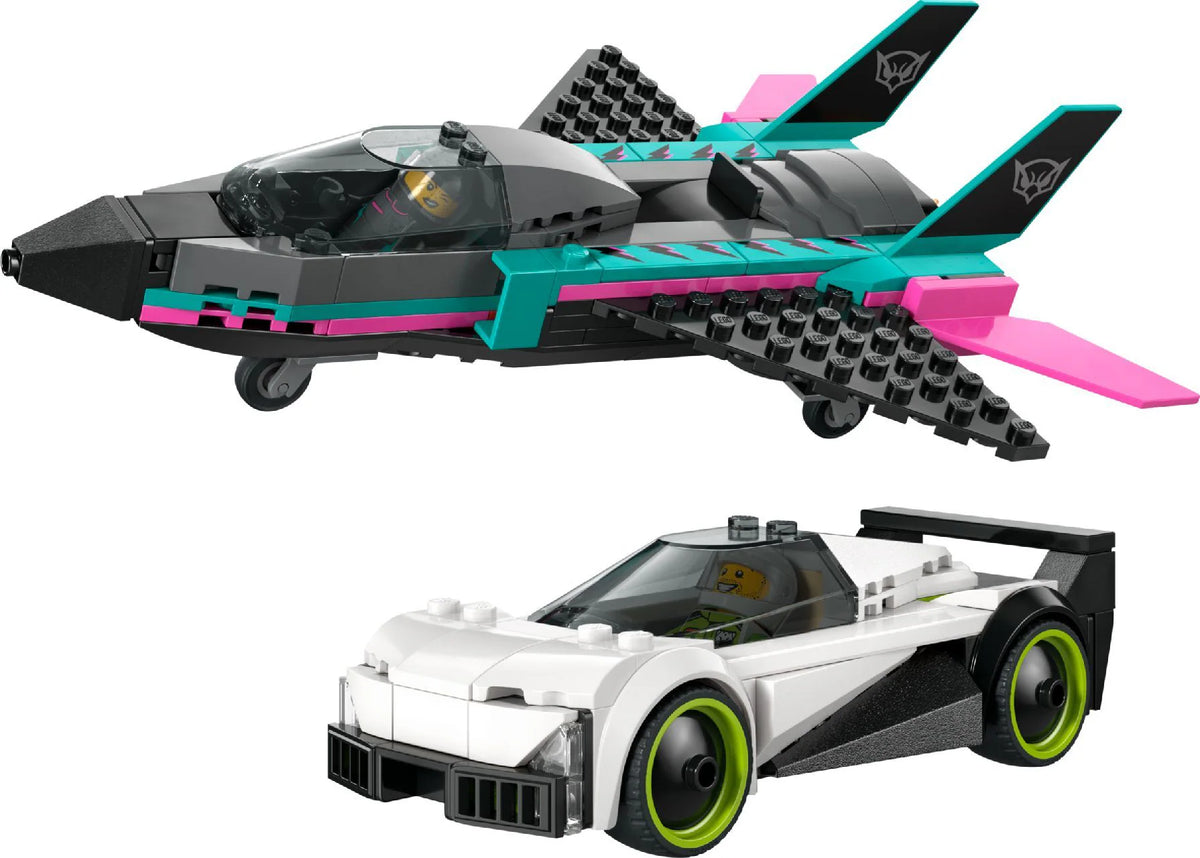 LEGO® Jet vs. Car Building Set