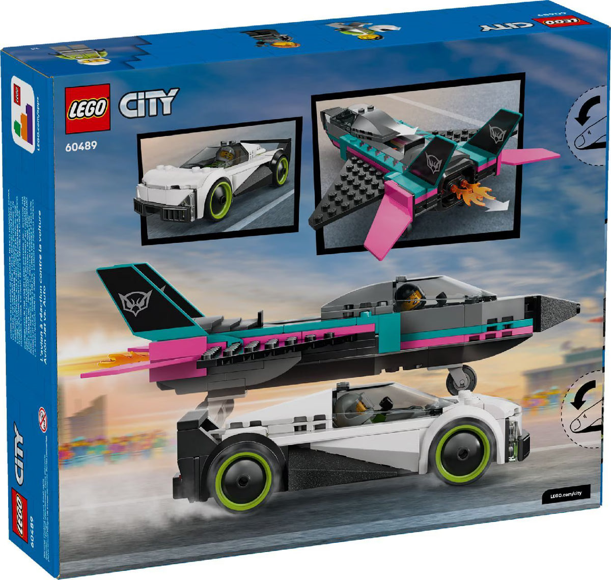 LEGO® Jet vs. Car Building Set