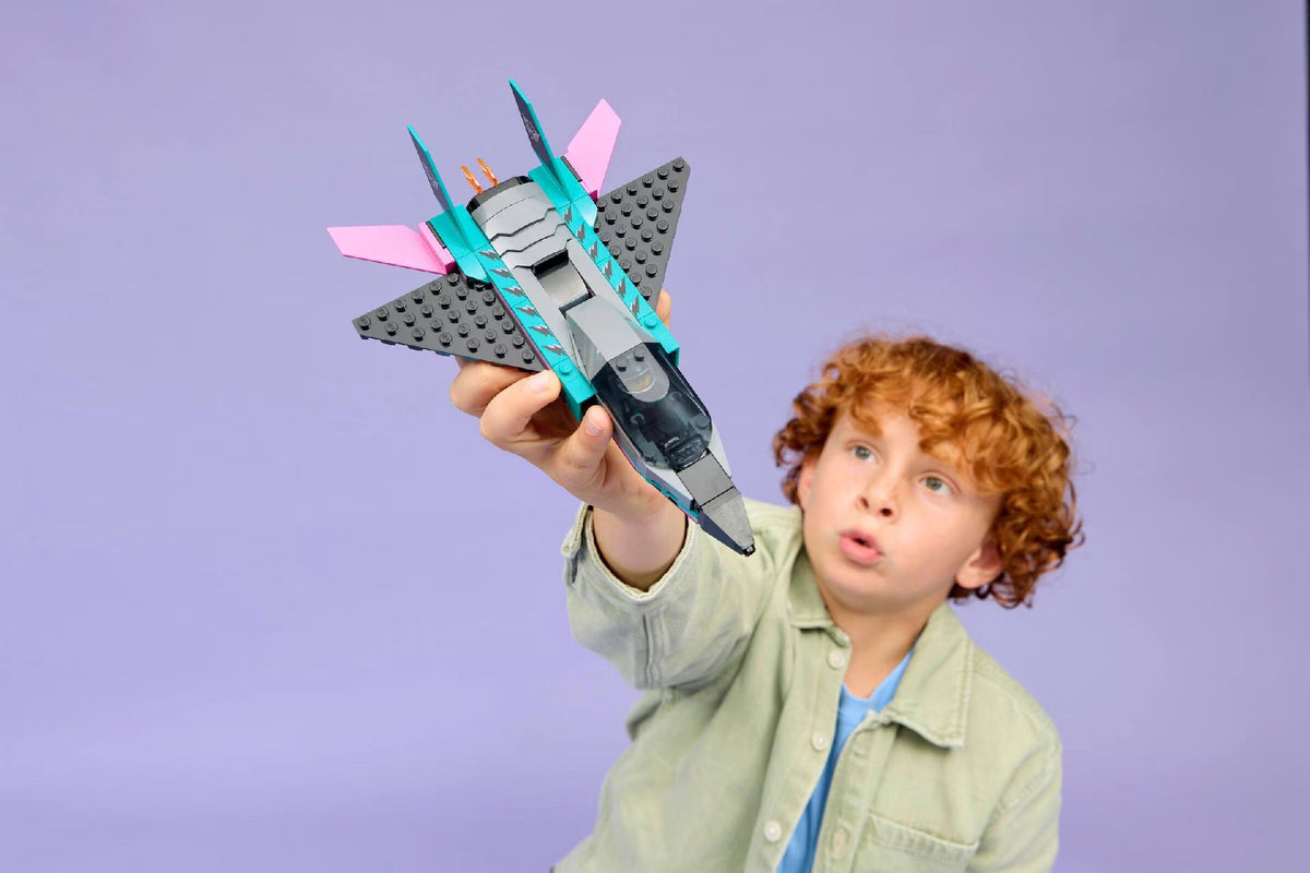 LEGO® Jet vs. Car Building Set