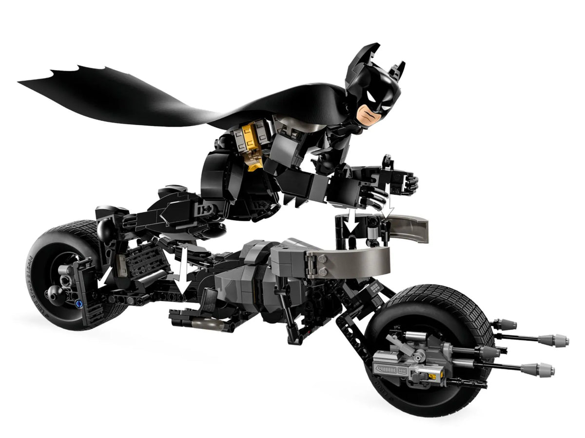 LEGO DC Batman Construction Figure and the Bat-Pod Bike 76273 Building Kit 713 Pieces