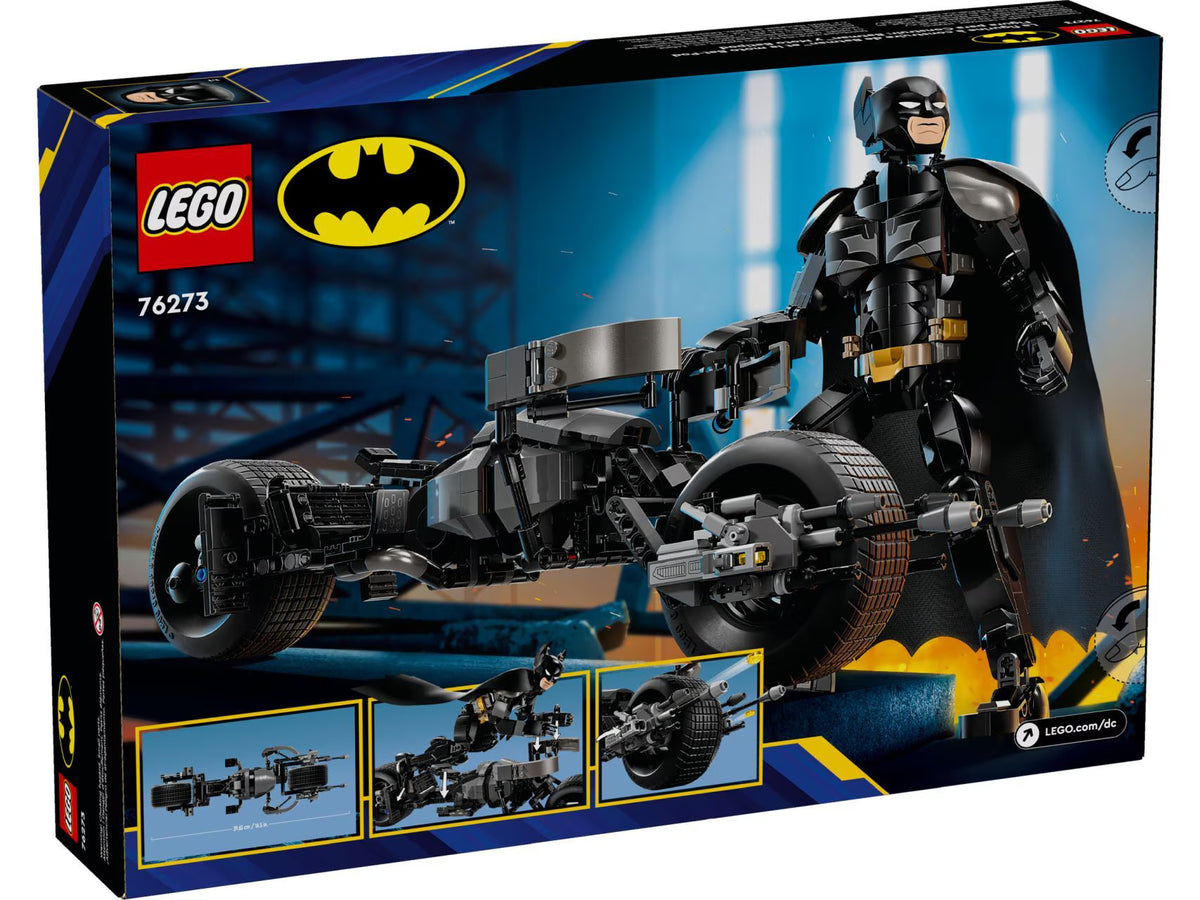 LEGO DC Batman Construction Figure and the Bat-Pod Bike 76273 Building Kit 713 Pieces