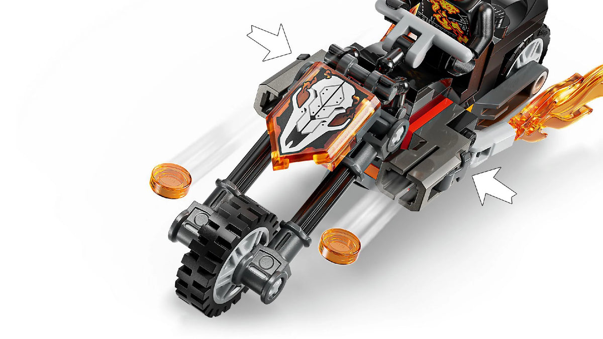 LEGO Marvel Spider-Man vs. Ghost Rider Motorcycle 76335 Building Kit 72 Pieces