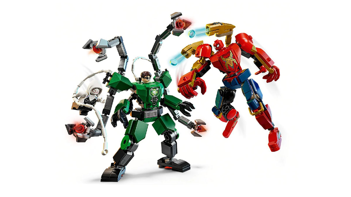 LEGO Marvel Mech Battle Spider-Man vs. Doc Ock 76338 Building Kit 315 Pieces