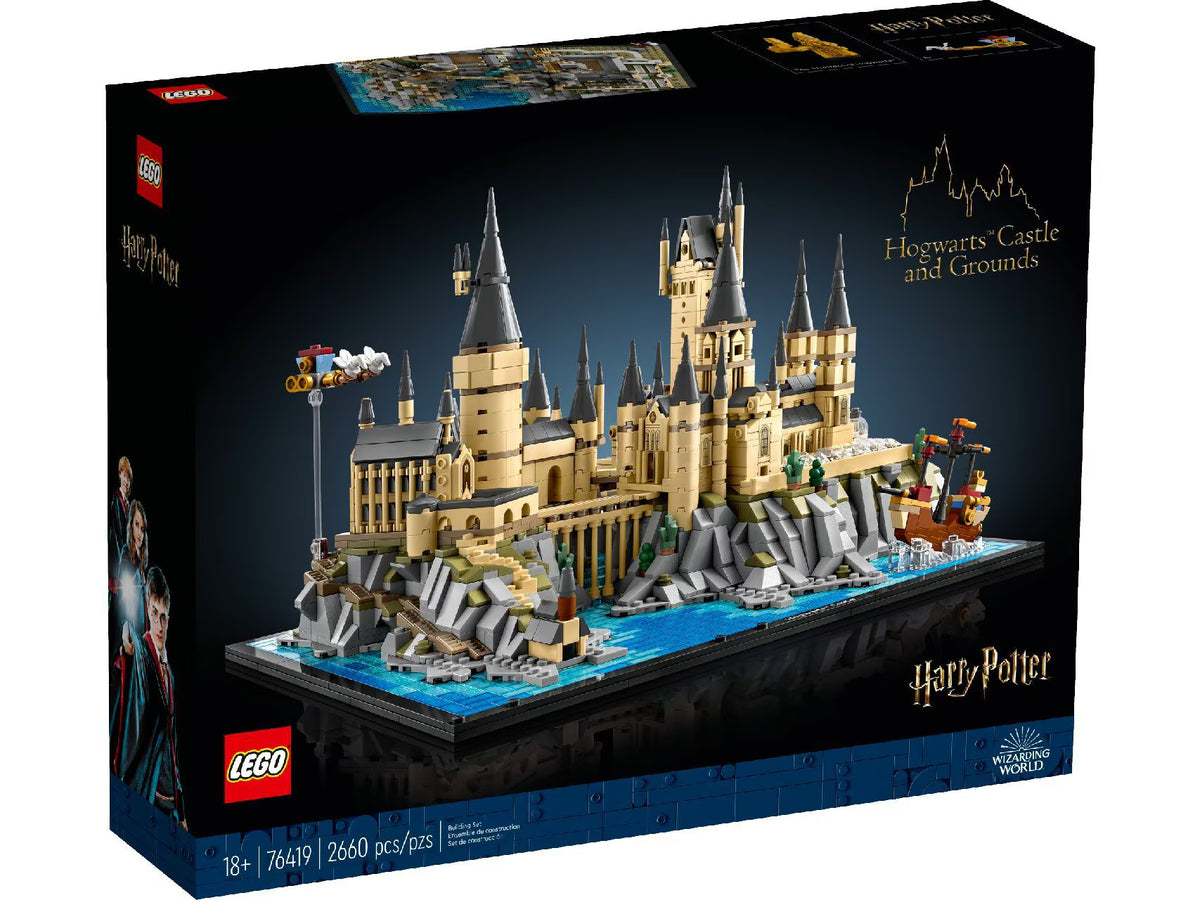 LEGO Harry Potter Hogwarts Castle and Grounds 76419 Building Kit 2660 Pieces