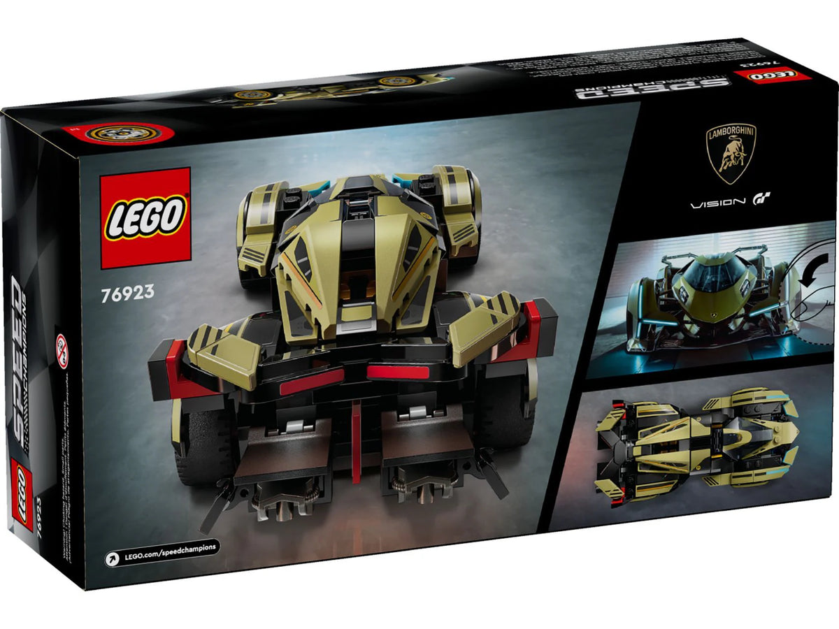 LEGO Speed Champions Lamborghini Lambo V12 Vision GT Super Car 76923 Building Kit 230 Pieces