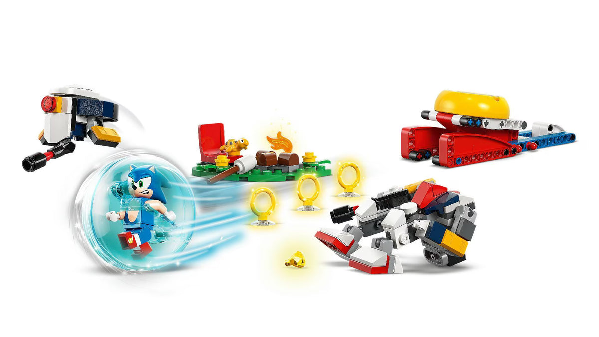 LEGO Sonic the Hedgehog Sonic's Campfire Clash 77001 Building Kit 177 Pieces