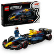 LEGO Speed Champions Oracle Red Bull Racing RB20 F1 Race Car 77243 building kit with 251 pieces, driver minifigure, and authentic Pirelli tires