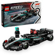 LEGO Speed Champions Mercedes-AMG F1 W15 Race Car 77244 building kit with driver minifigure and Pirelli tires