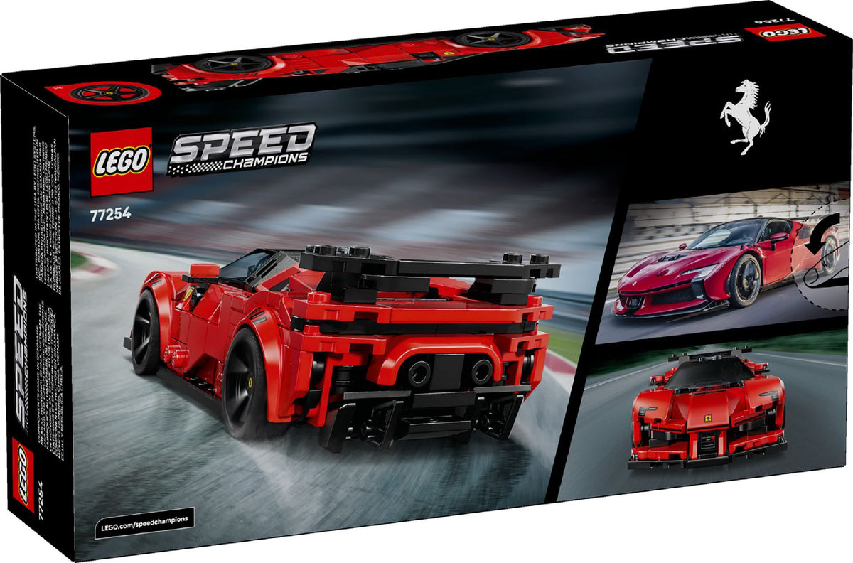 LEGO Speed Champions Ferrari SF90 XX Stradale Sports Car 77254 Building Kit 339 Pieces