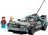 LEGO Speed Champions Time Machine from Back to the Future 77256 Building Kit 357 Pieces