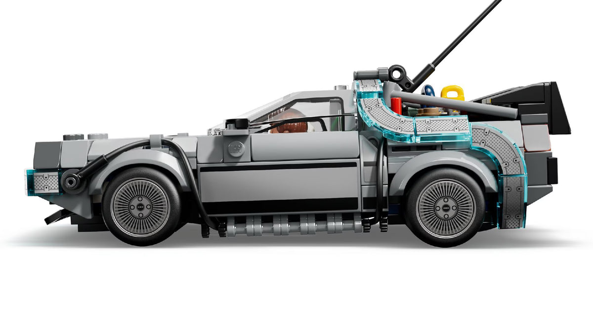 LEGO Speed Champions Time Machine from Back to the Future 77256 Building Kit 357 Pieces
