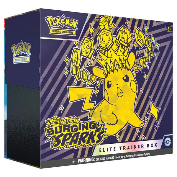 Pokemon Tcg Scarlet & Violet (Sv08) Surging Sparks Elite Trainer Box