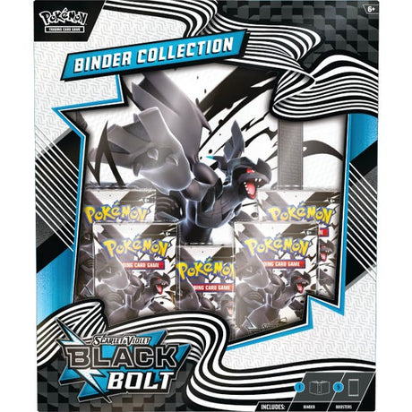 Pokemon Trading Cards: Scarlet & Violet 10.5 Black Bolt Binder Collection